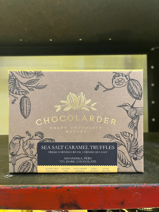 Chocolarder Sea Salt Caramel Truffles -175g - Guzzl