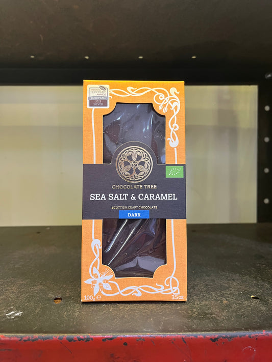 Chocolate Tree Sea Salt Caramel Dark Chocolate  Bar - Guzzl