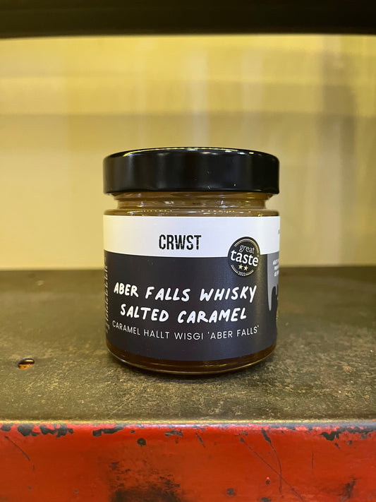 CRWST Aber Falls Whisky Caramel  210g - Guzzl