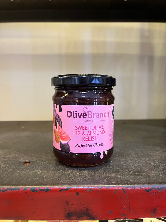 Olive Branch - Sweet Olive, Fig & Almond Relish - Guzzl
