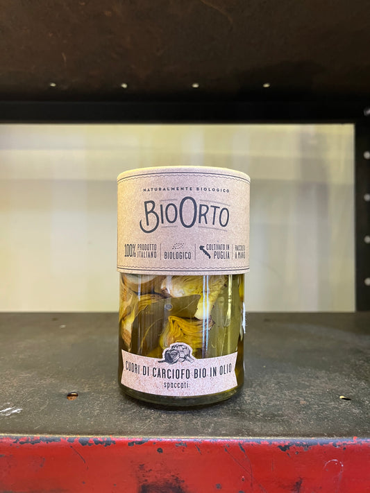 Bio Orto – Organic Artichoke Hearts in Extra Virgin Olive Oil – 350g - Guzzl