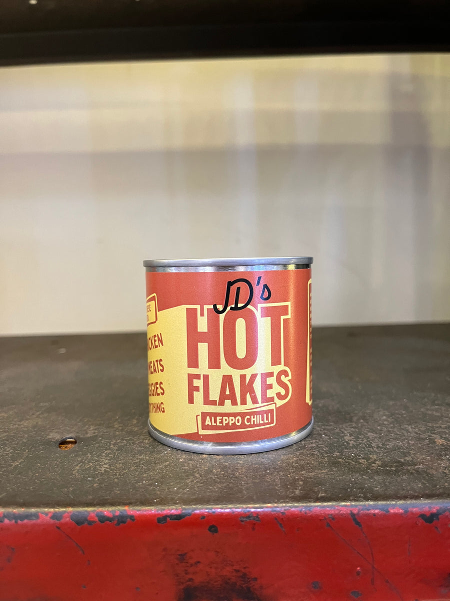 JD's Hot Aleppo Chilli Flakes 35g