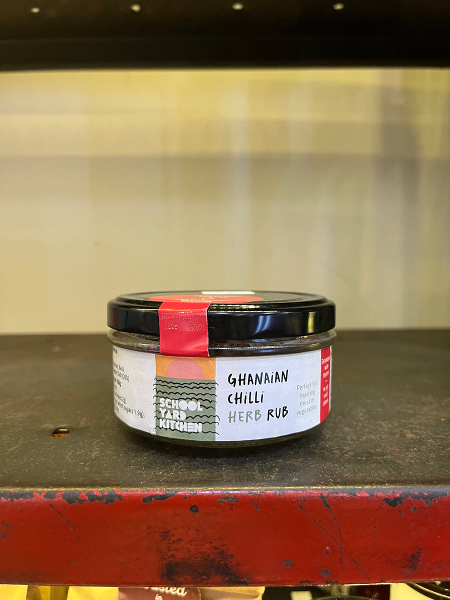 SCHOOLYARD KITCHEN 
Ghanaian Chilli Herb Rub