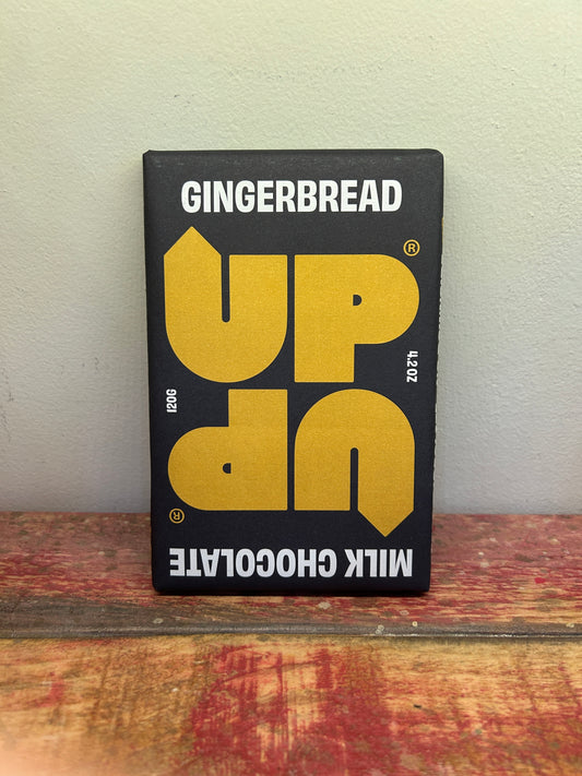 UP UP Chocolate Gingerbread Milk Chocolate 130g - Guzzl