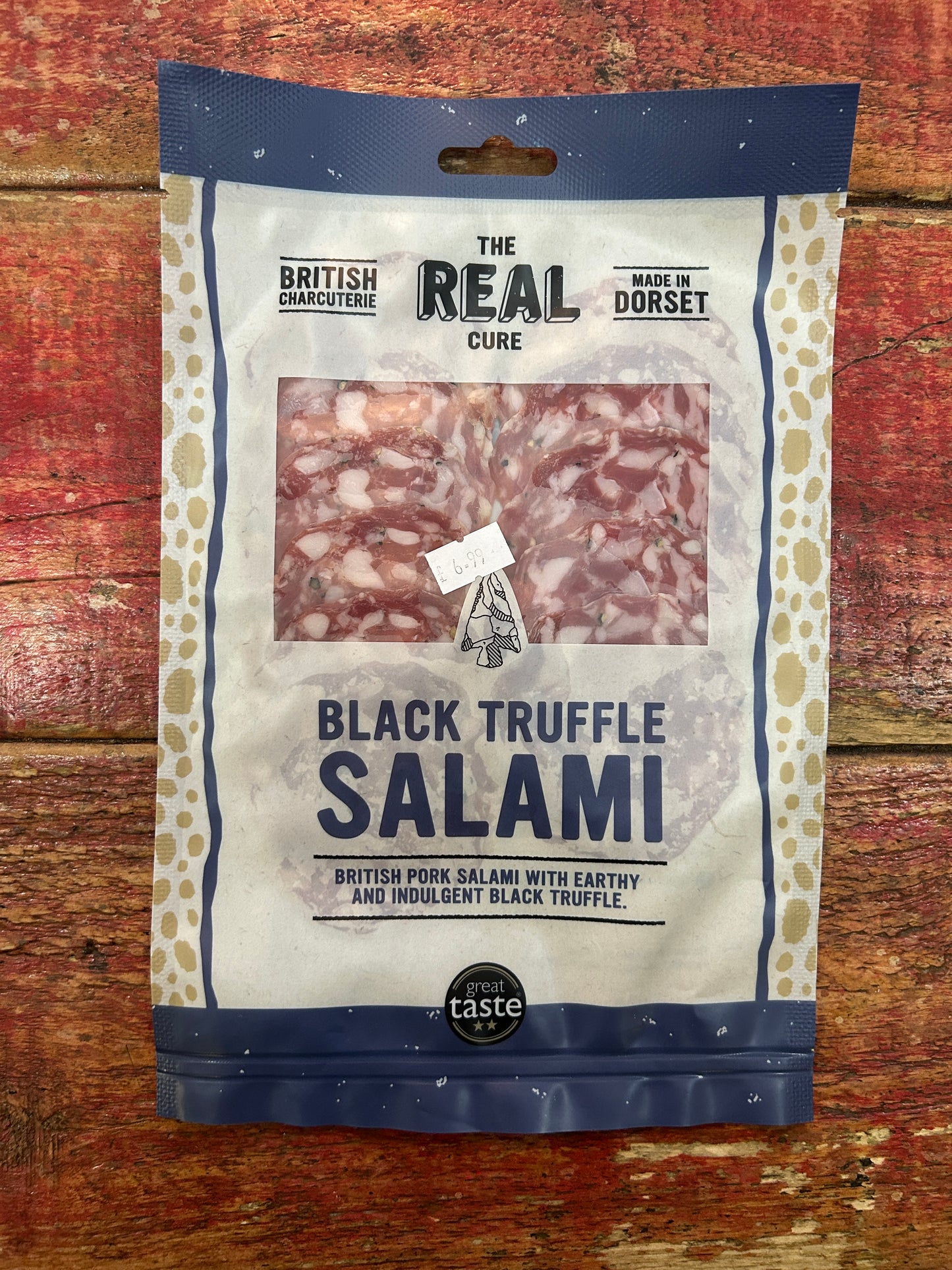 Real Cure Black Truffle Salami 55g