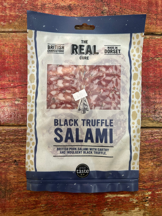Real Cure Black Truffle Salami 55g
