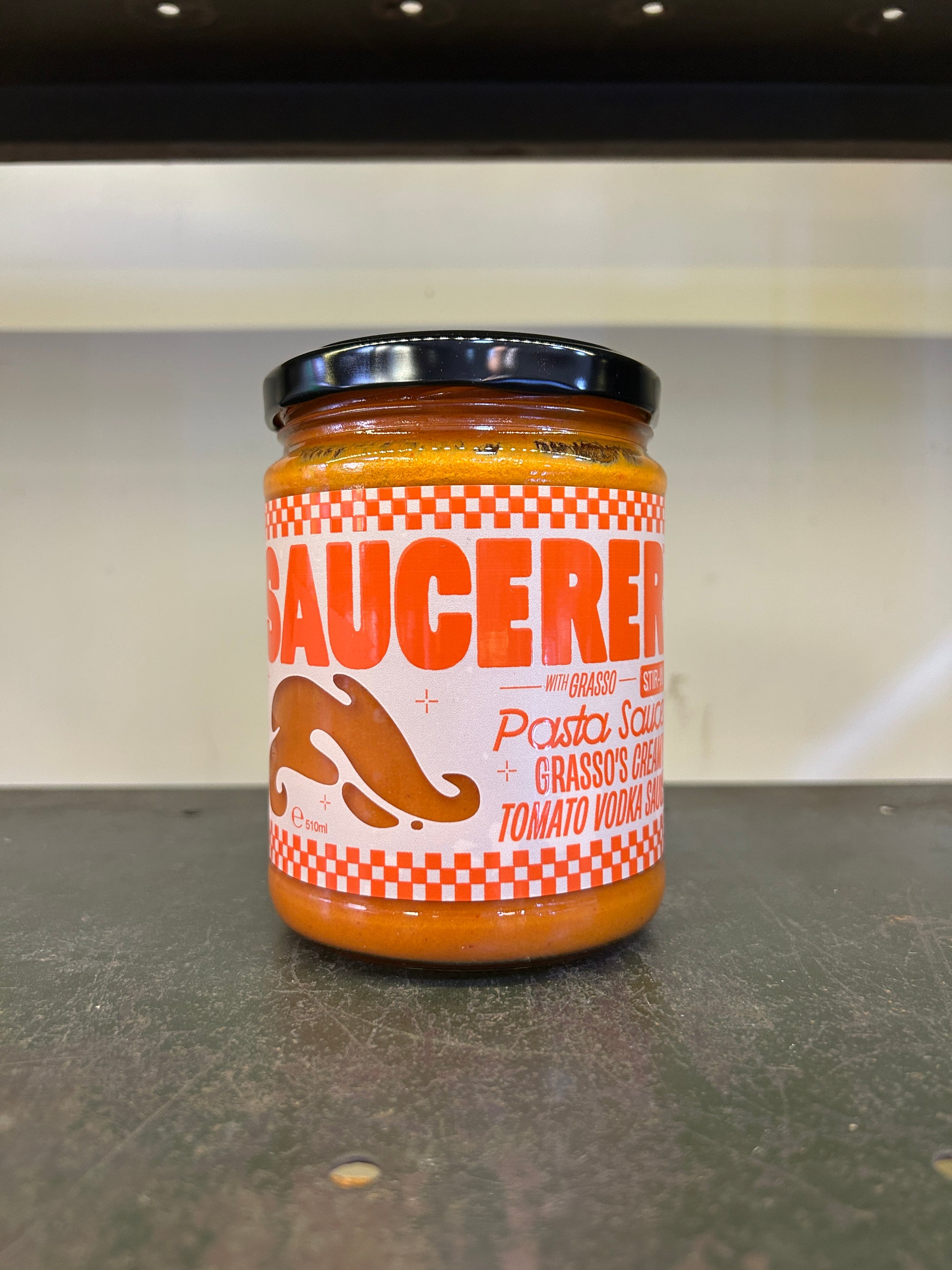 Saucerer Grasso’s Creamy Vodka Sauce 510ml - Guzzl