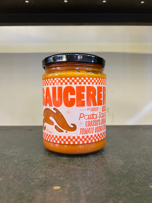 Saucerer Grasso’s Creamy Vodka Sauce 510ml - Guzzl