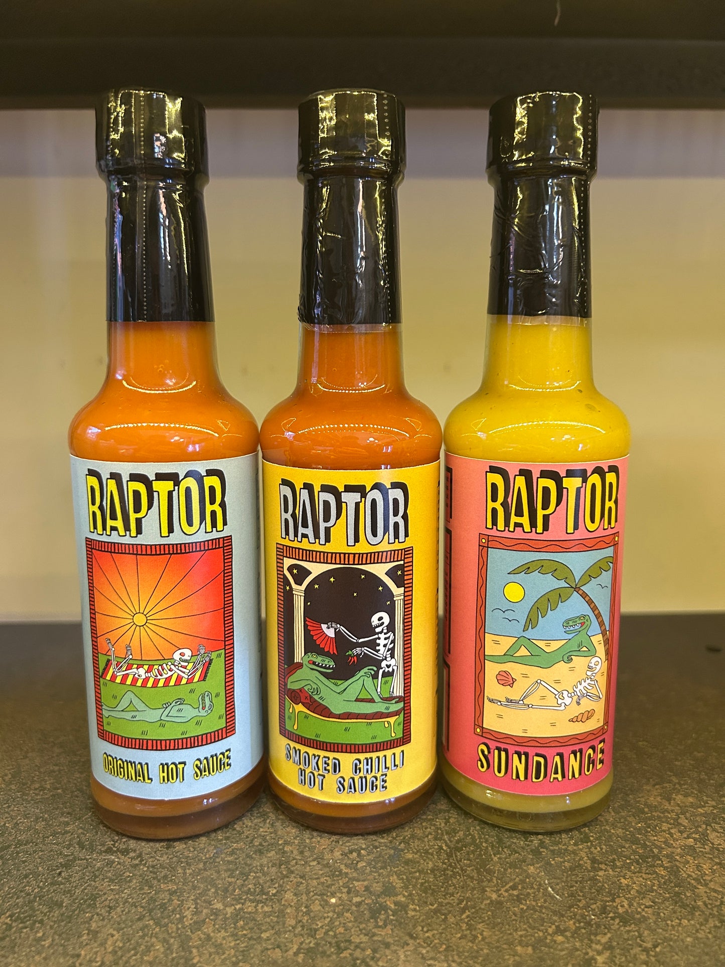 Raptor Hot Sauces - Guzzl