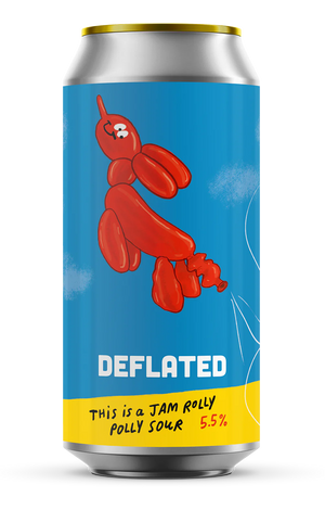 Pretty Decent Beer Co Deflated - Jam Roly Poly Sour 5.5% - Guzzl