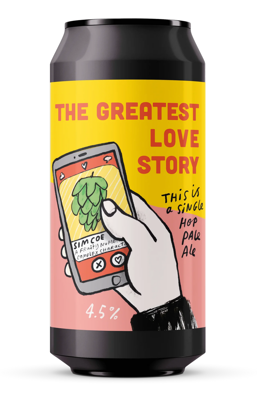 Pretty Decent Beer co. The Greatest Love Story - Gluten Free Single Hop Pale Ale (4.5%) - Guzzl