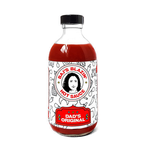 Baj's Blazin' Hot Sauce Dad's Original - Guzzl