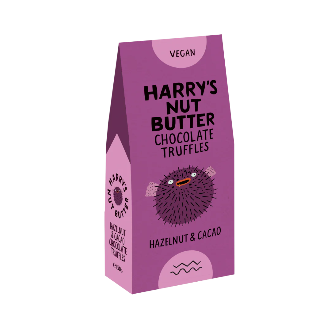 Harry's Nut Butter Hazelnut and Cacao Chocolate Truffles 125g - Guzzl