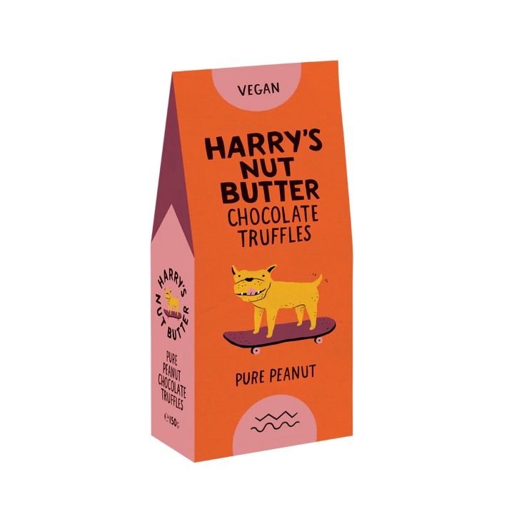 Harry's Nut Butter Pure Peanut Chocolate Truffles 125g - Guzzl