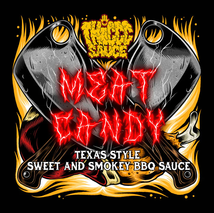 Thiccc Sauce MEAT CANDY Sweet & Smokey BBQ Sauce - Guzzl
