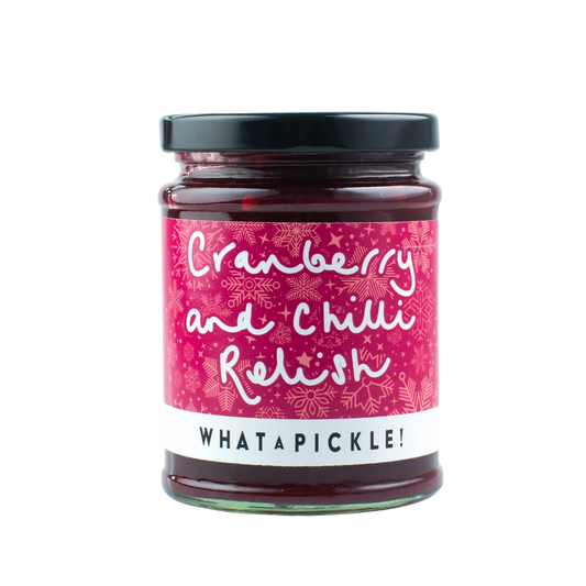 What A Pickle!  Cranberry and Chilli Relish 290g - Guzzl