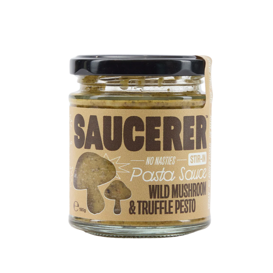 The Saucerer Wild Mushroom & Truffle Pesto - Guzzl