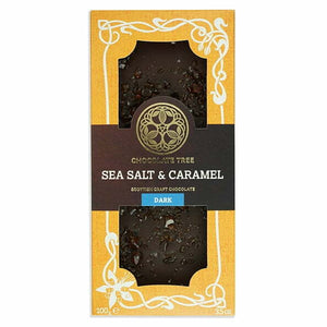 Chocolate Tree Sea Salt Caramel Dark Chocolate Bar - Guzzl