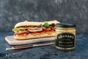 Graham's Mustard Pot - Wholegrain - Guzzl