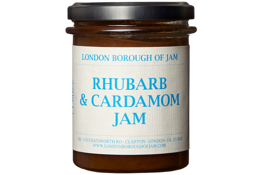 London Borough of Jam - Rhubarb & Cardamom - Guzzl