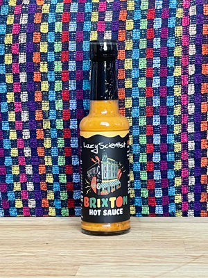 Lazy Scientist "Brixton" chilli sauce: 150ml bottle - Guzzl