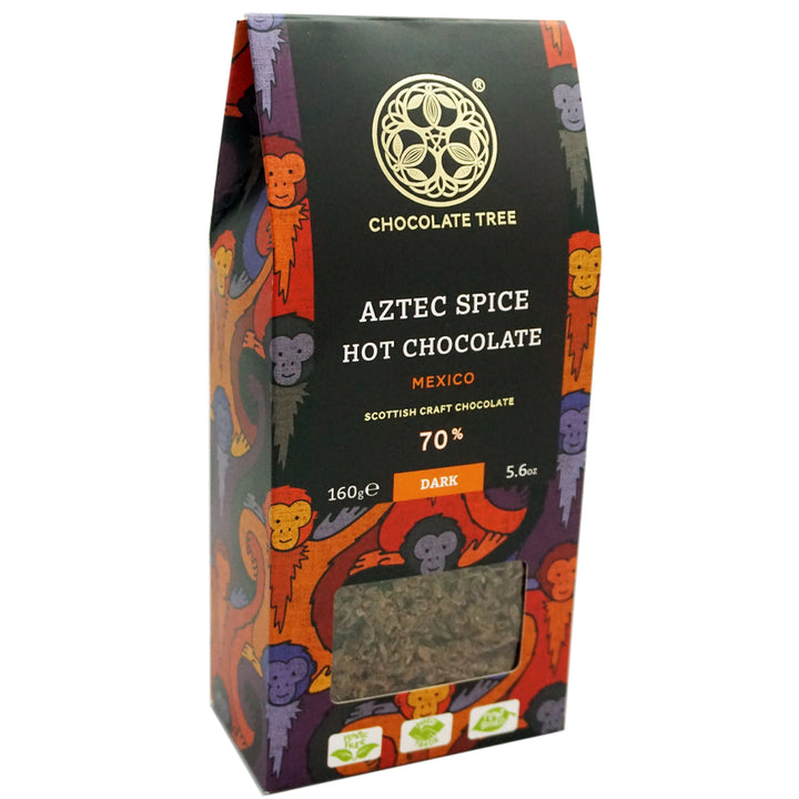 Chocolate Tree Hot Chocolate Aztec Spice (160g) - Guzzl