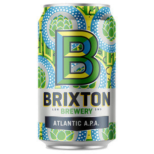 Brixton Brewery Atlantic Pale Ale - 330ml can - Guzzl