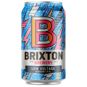Brixton Brewery Low Voltage Session IPA - 330ml can - Guzzl