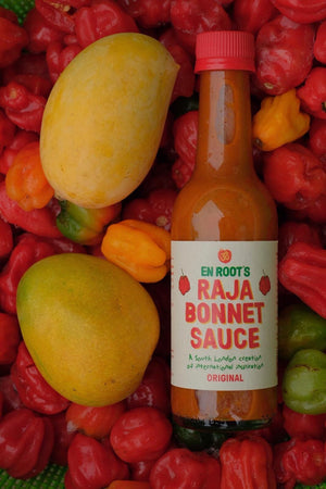 En Root's Original Raja Bonnet hot sauce - Guzzl